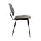 Armen Living Miki Mid-Century Black and Walnut Wood Dining Accent Chairs, PK2 LCMKSIWA - alternate 3